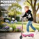 image 3 of HOMCOM Foldable Electric Kids Scooter, for Ages 7-14 Years | Pink