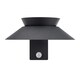 image 2 of Justina wall | Solar Light | Anthracite Black | Anthracite