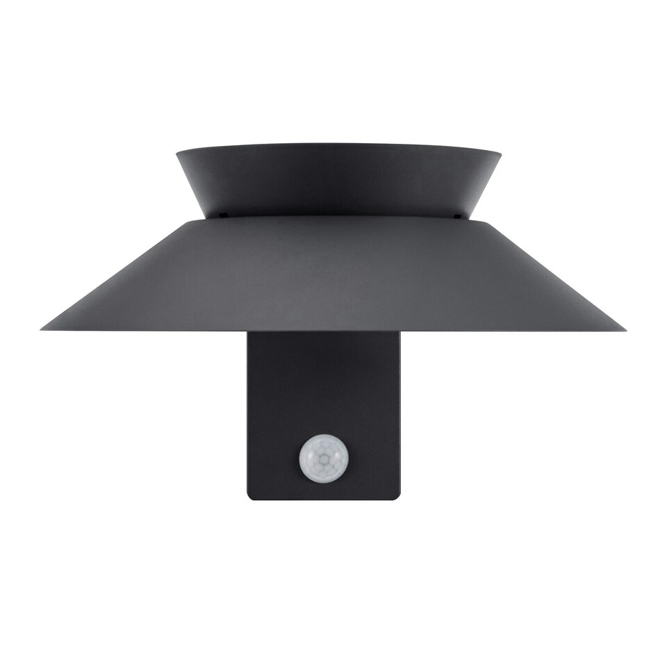 image 1 of Justina wall | Solar Light | Anthracite Black | Anthracite