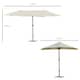 image 7 of Outsunny 4.6M Garden Patio Umbrella Canopy Parasol Sun Shade w/ Base Off White