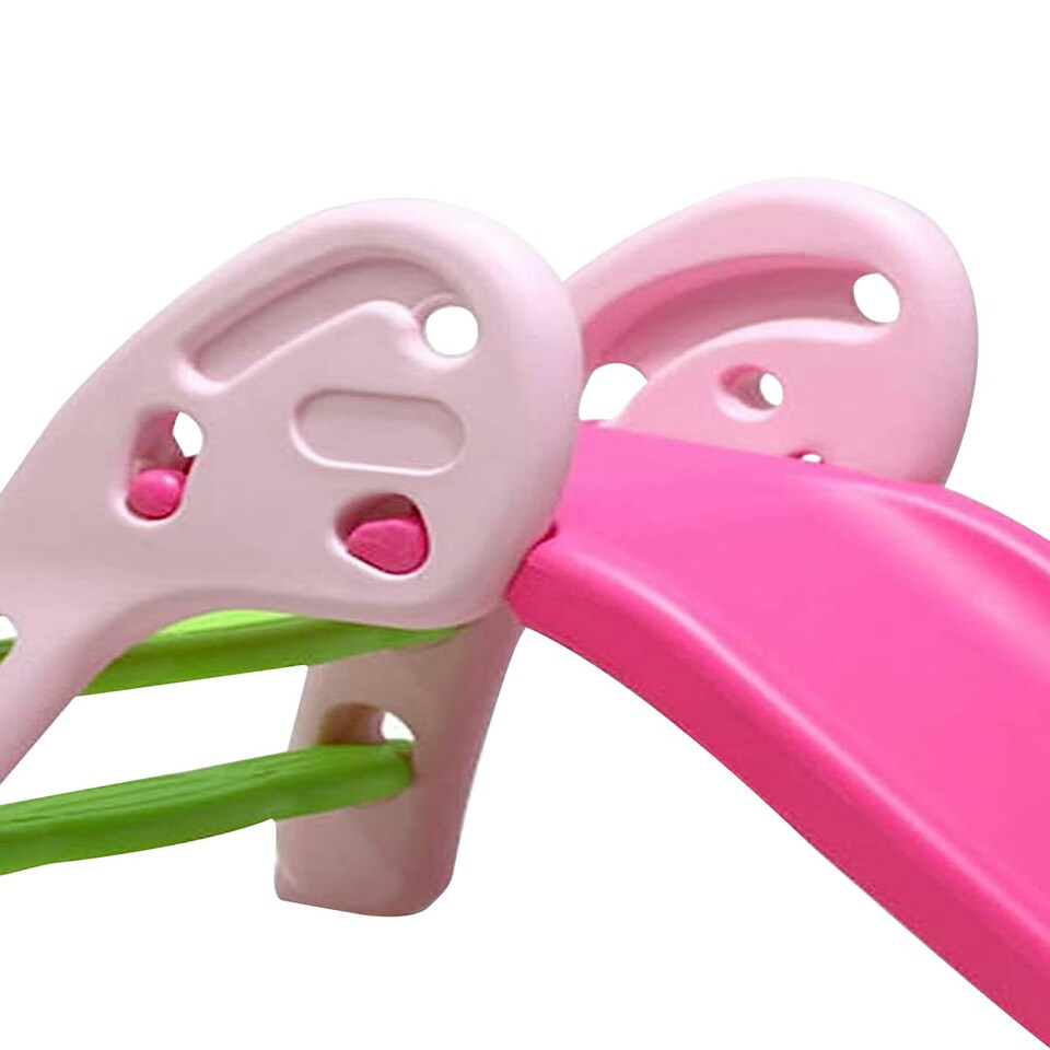 image 1 of Living and Home Portable Pink Folding Junior Play Slide for Kids