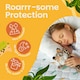 image 2 of Toddler Potty Training Bed Pads - Non-Slip - Soft Waterproof Bedwetting Pee Protector Mat for Kids - Multi-Layer, Washable, Absorbs Up to 2000ml - 90 x 85cm White | Safari | Single