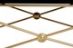 image 2 of Interiors by Premier Durable Gold Finish Coffee Table, Sturdy Display Coffee Table, Easily Maintained Decorative Coffee Table | Gold