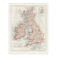 image 1 of 1900 British Isles Map Rand Mcnally Vintage Huge Wall Art Poster Print 24X32"