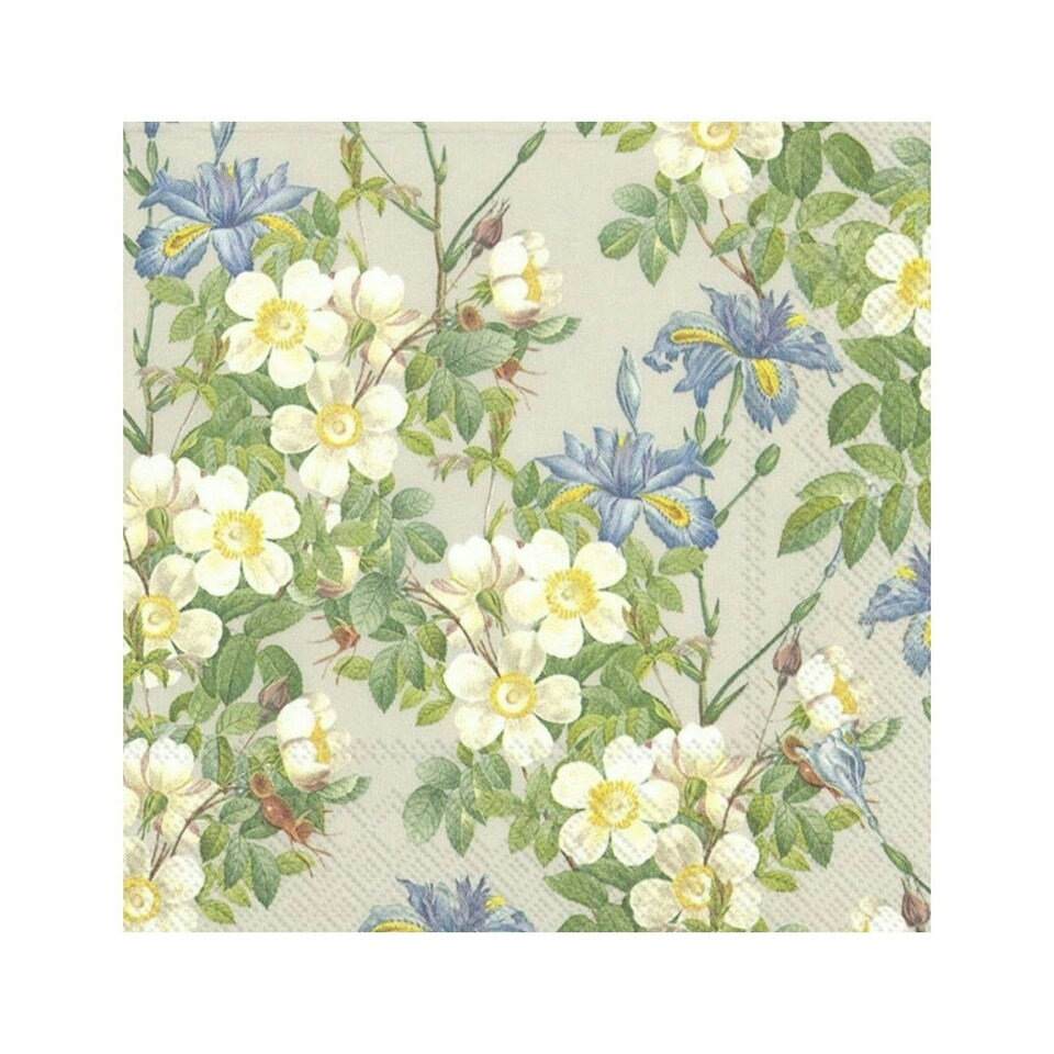 IHR  Kate Linen Cocktail Napkins 25cm 3ply  20 Pack
