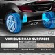 image 7 of AIYAPLAY Benz SLC 300 Licensed 12V Electric Car for Kids, Kids' Electric Ride on with Parental Remote, Music Lights, Suspension Wheels for 3-6 Years, Black