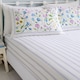 image 1 of D & D Sweetpea Floral Fitted Bed Sheet Lilac
