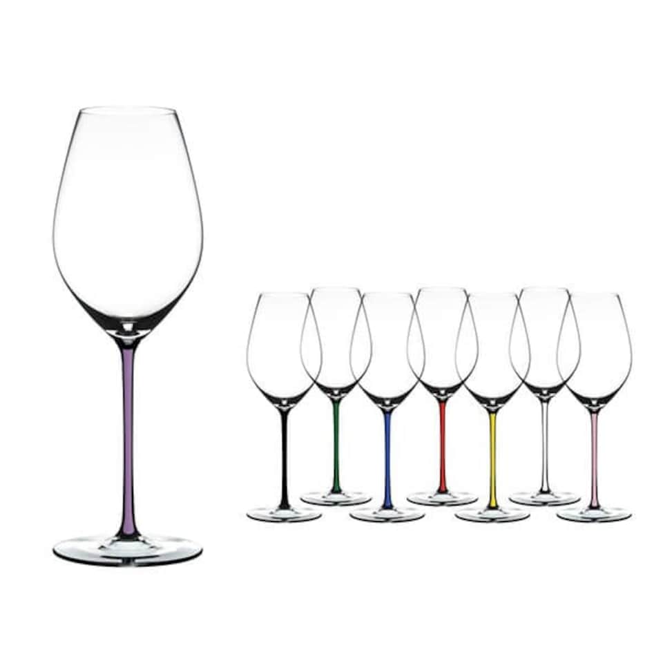 image 1 of Riedel Hand Made Fatto a Mano Champagne Wine Glass Violet