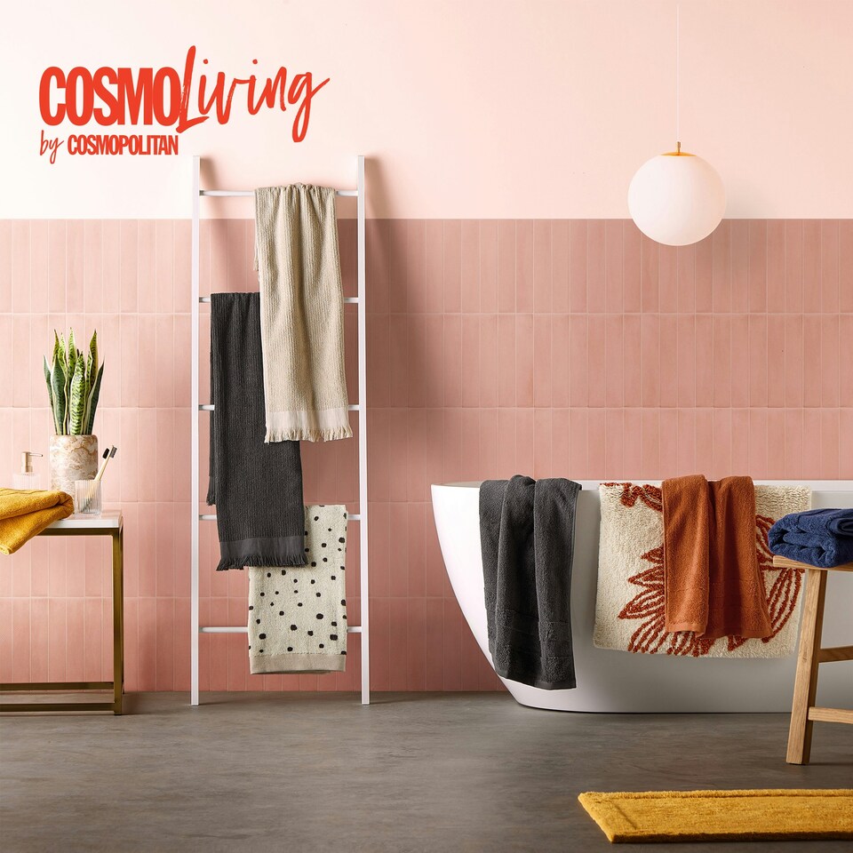 image 1 of Cosmo Living Supersoft Towels 100% BCI Cotton Grey | Charcoal | Bath sheet