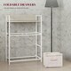 image 5 of HOMCOM Bedroom Chest of Drawers 4 Drawer Dresser w/ Shelf, Natural 