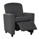 image 6 of HOMCOM Kids Armchair Children Recliner Sofa Lounger Chair w/ Footrest Grey