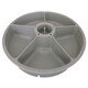 image 1 of Cat Mate Spare / Replacement Bowl: Five-meal Automatic Pet Feeder (947) Grey