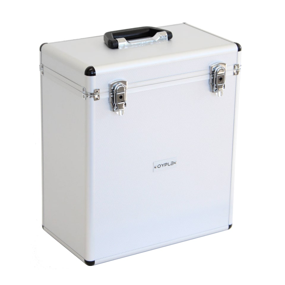 image 1 of 35 x 12" LP Vinyl Record Box Hard DJ Flight Case Aluminium