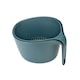 image 2 of Fusion Twist Mixing Bowl & Colander Set Blue