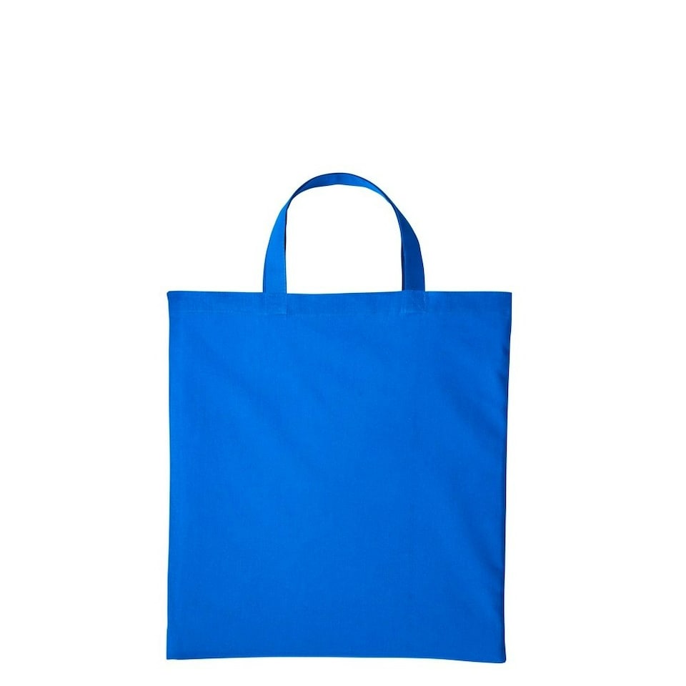 Nutshell Cotton Short Handle Shopper - Sapphire - One Size Blue