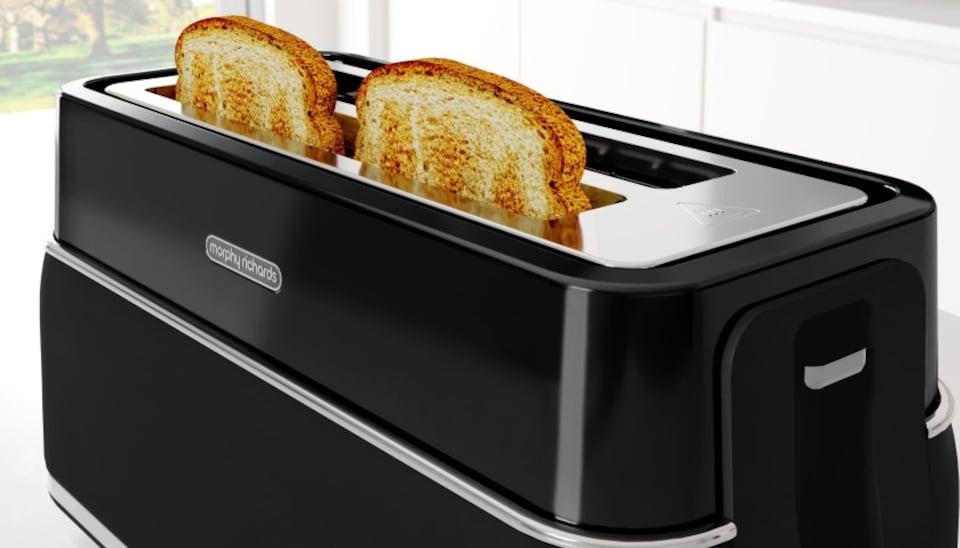 image 1 of Morphy Richards Signature 4-Slice Toaster Black | Black