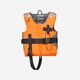 image 1 of Decathlon Kids’ 100N life jacket LJ100N Easy JR 15-40 kg - orange/grey