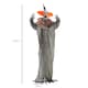 image 5 of HOMCOM 183cm 72 Orange Classic Clown Outdoor Halloween Decoration, Halloween Animatronic with Sound Activated, Light Up Eyes, Sound Effects, Animated Prop for Haunted House