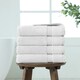 image 5 of 100% Cotton White Hand Towels (Pack of 4) White | Hand towel