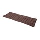 image 1 of Homescapes Garden Bench Cushion Luxury 3 Seater 100% Cotton Indoor Outdoor Seat Pad Brown | 143 x 48 cm