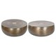 image 1 of Centre Table Home ESPRIT Golden Aluminium 120 x 120 x 45 cm N/A