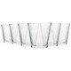 image 1 of LAV Nora Glass Tumblers - 255ml - Pack of 6 Clear