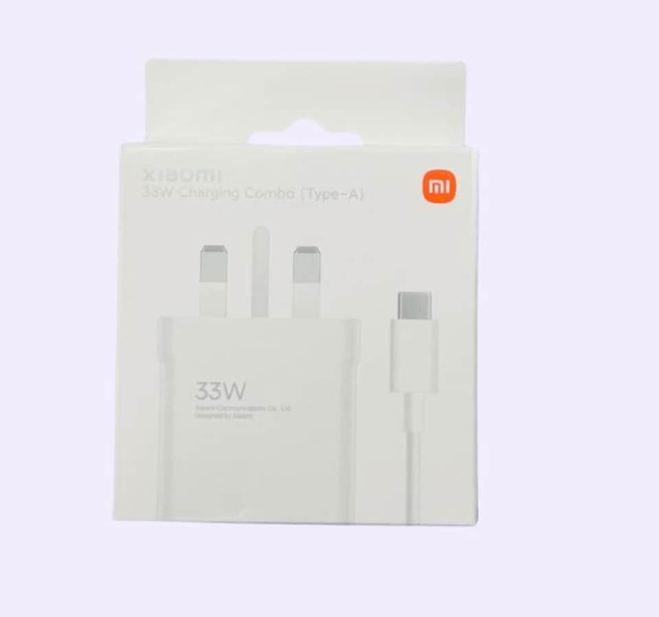 image 1 of Xiaomi 33W Charging Combo (Type-A)  White