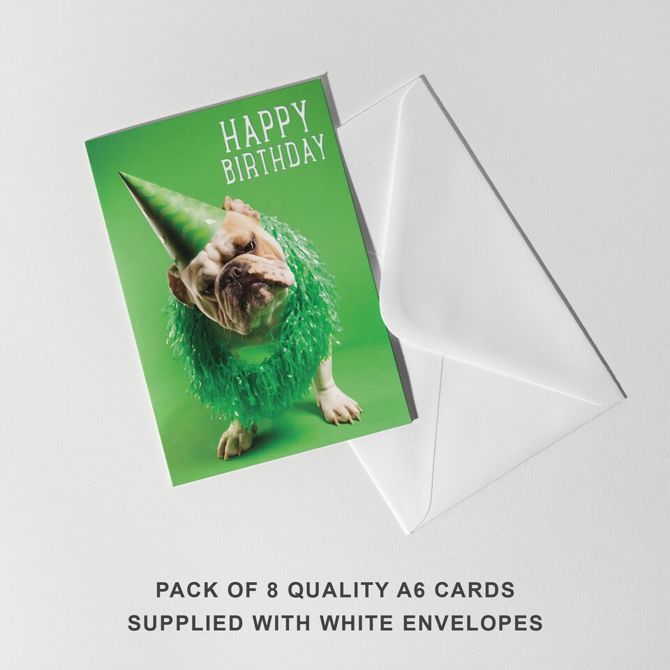 image 1 of Birthday Multipack Of 8 Cards Celebration Designs 8 Assorted Cards