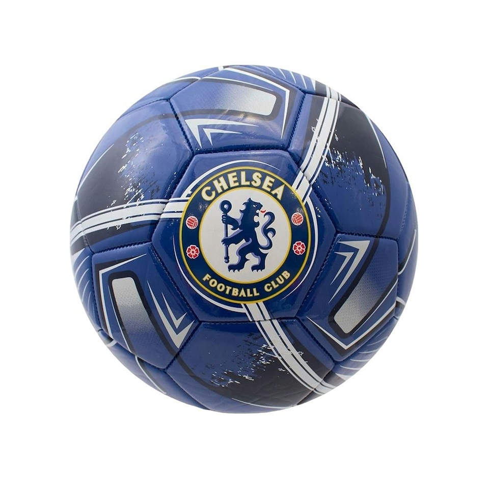 image 1 of Chelsea FC Turbine Crest Mini Football - Blue/White/Black - 1