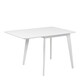 image 3 of Roxby Square Dining Table in White