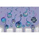 image 2 of Battle Royal Storm The Party Hanging Swirls (Pack Of 12) - Multicoloured - One Size