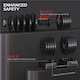image 4 of Yaheetech 2kg-40kg 2-in-1 Dumbbell Weight Set