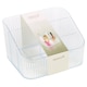 image 10 of Clear Plastic Makeup Organiser 6 Compartment Cosmetic Storage Holder | Clear | Clear | 1