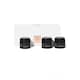 image 1 of Emily in Paris Hair Care Trio Set Pink Who Moi Paddle, Round and Comb