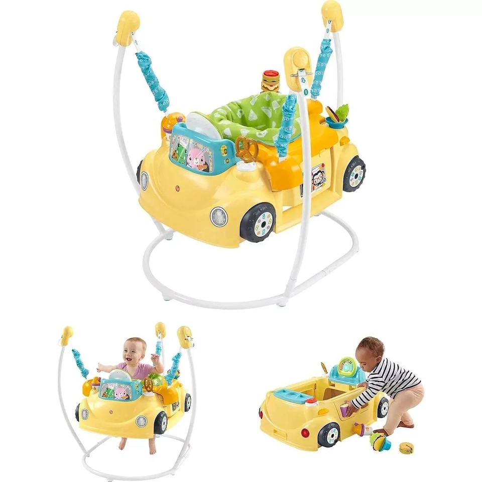 image 1 of Fisher Price Servin Up Fun Jumperoo Food Truck