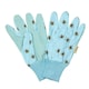 image 3 of Bee Theme Gardening Gloves with Cotton Grips Triple Pack