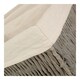 image 4 of Large Paper Rope Storage Basket with White Cotton Lining | White | White | L