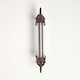 image 2 of Homescapes Traditional Style Cast Iron Outdoor Garden Thermometer
