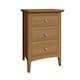 image 5 of Newark Ash 3 Drawer Bedside