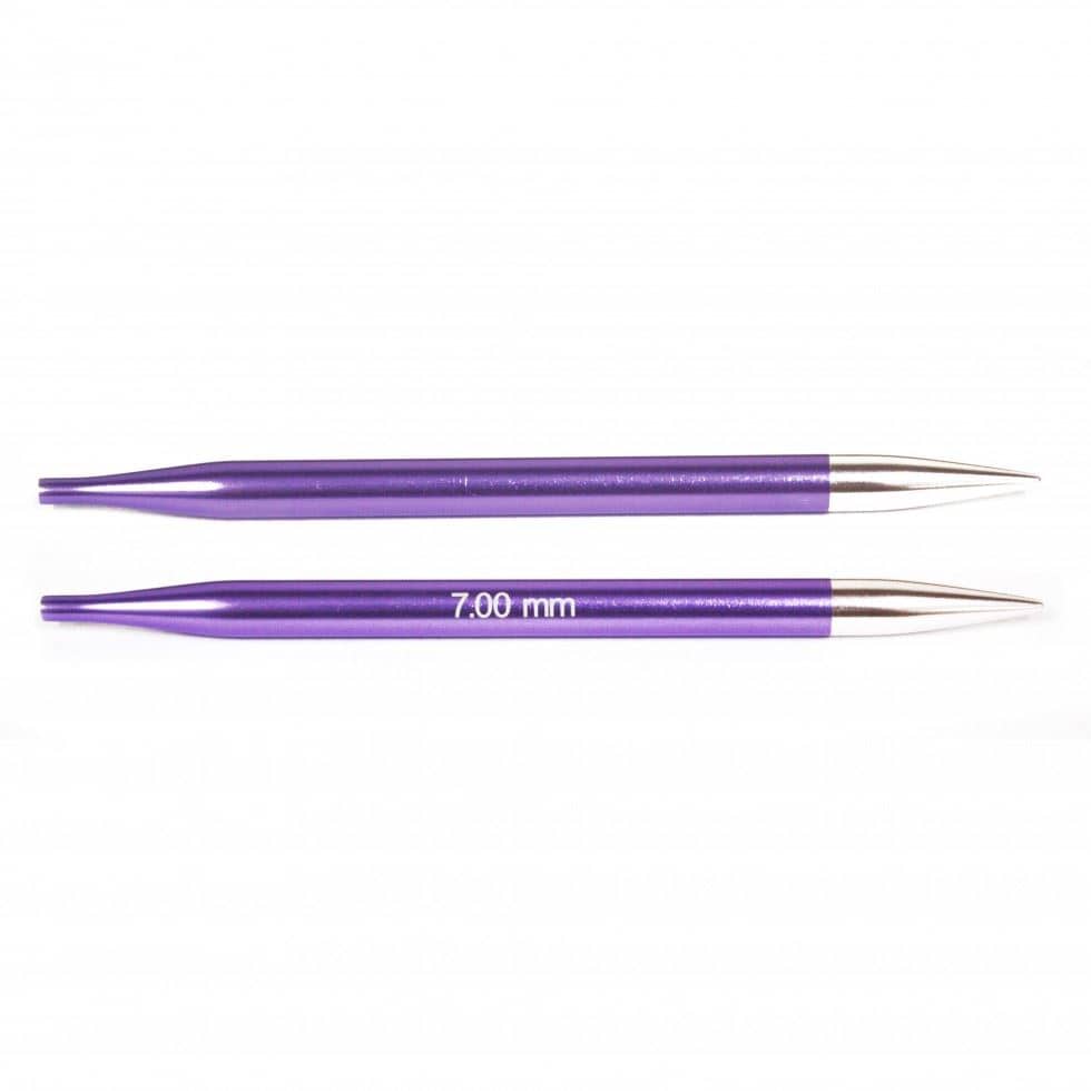 KnitPro ZING N IC 7 - Zing: Knitting Pins: Circular: Interchangeable: Standard: 7.00mm in Pink