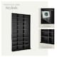 image 4 of CD Shelf Unit Christel - 27 compartments for up to 1080 CDs Black