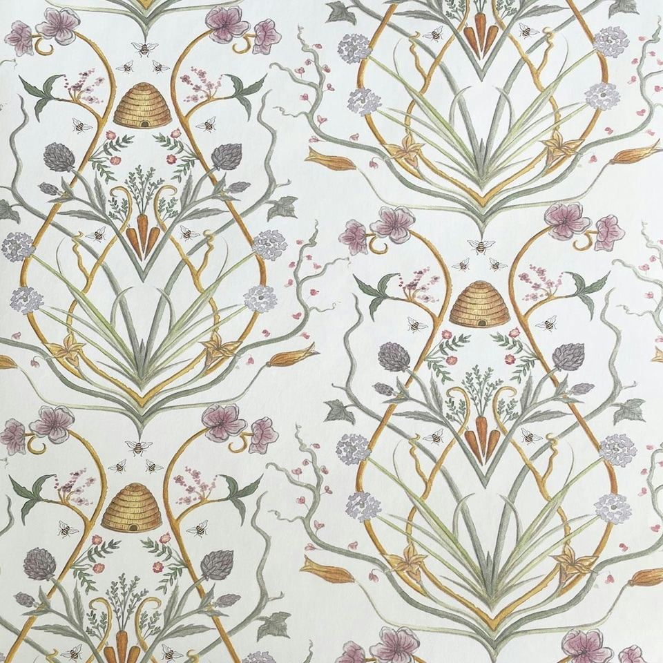 image 1 of The Chateau by Angel Strawbridge Potagerie Wallpaper - Multicoloured - 32.1ft x 21in | Blue