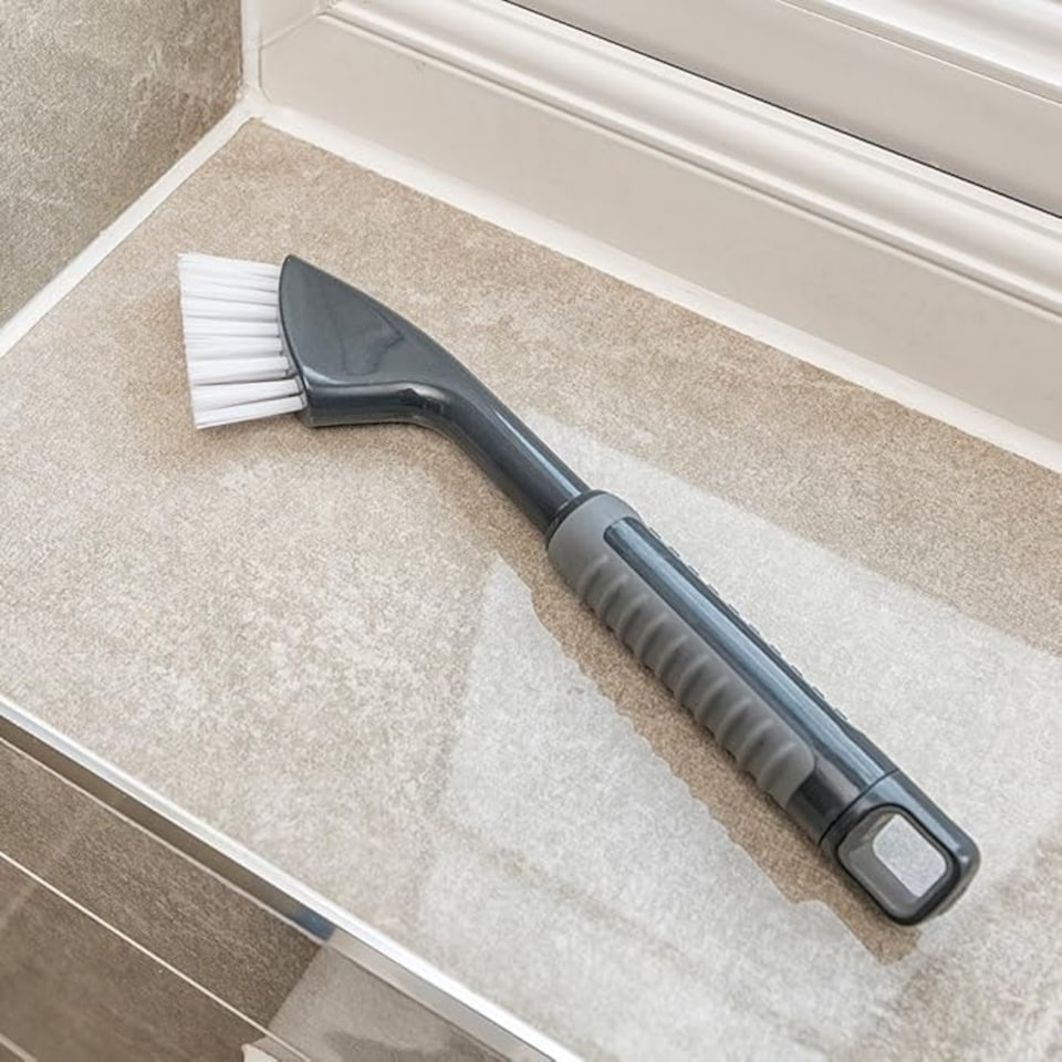 image 1 of Addis ComfiGrip Grout Brush, Graphite N/A