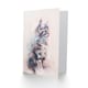 image 2 of Greeting Card Cat Lover Cute Fluffy Ragdoll Kitten Watercolour