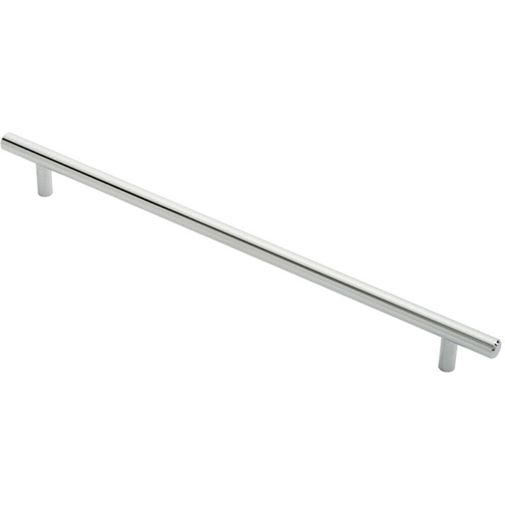 Loops Round T Bar Cabinet Pull Handle 348 x 12mm 288mm Fixing Centres Chrome