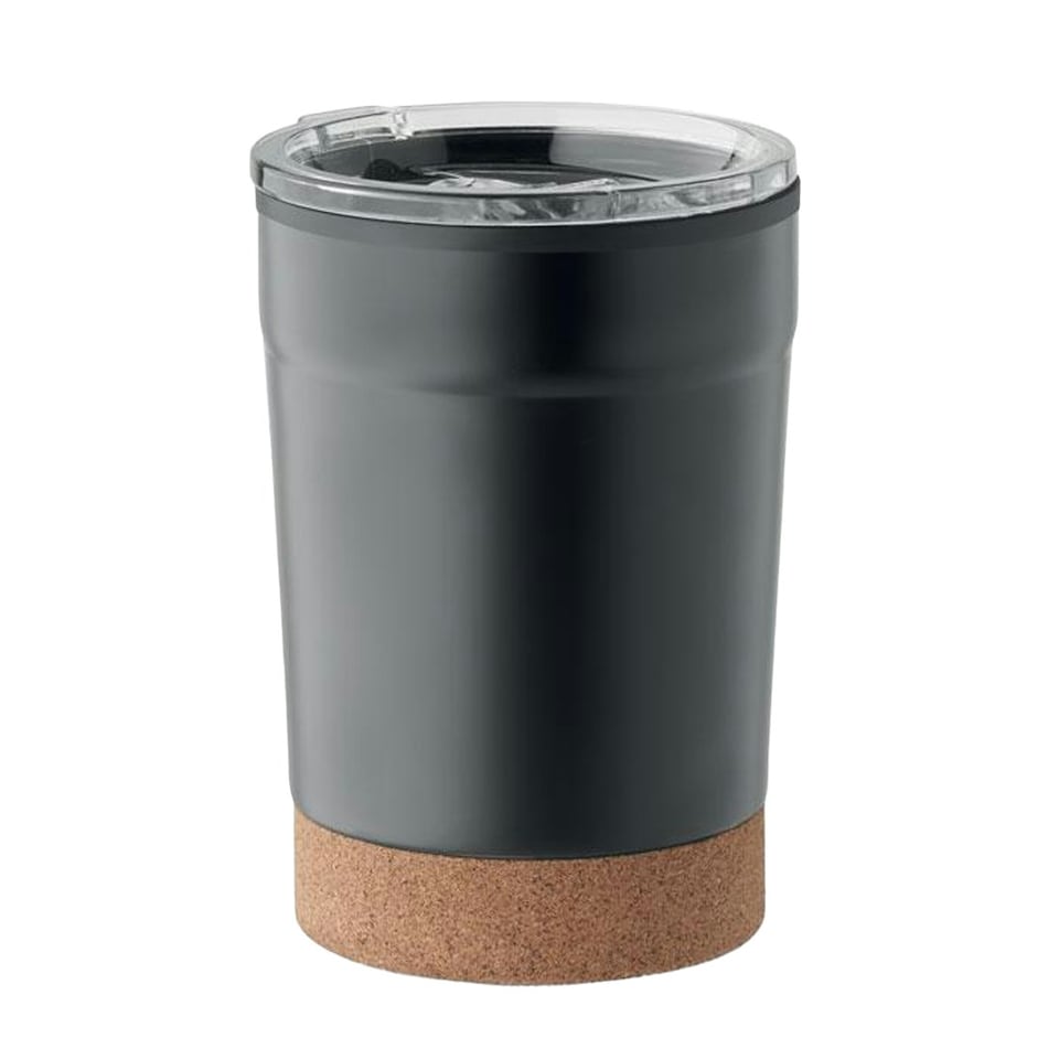 image 1 of MidOcean Nomu Cork 300ml Tumbler - Black - One Size | Black | 1
