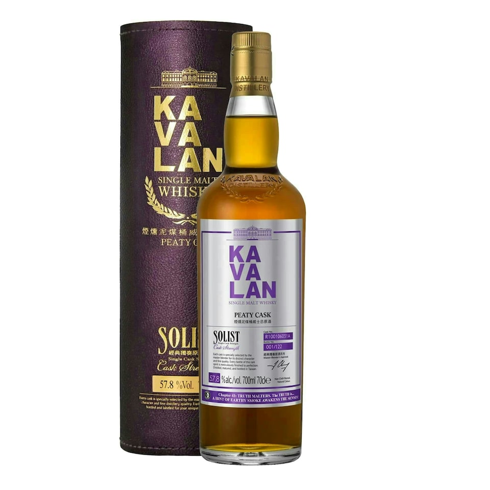 image 1 of Kavalan Solist Peaty Whisky
