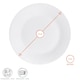 image 3 of Argon Tableware Classic White Dessert Plates - 19cm - Pack of 12 | White | White