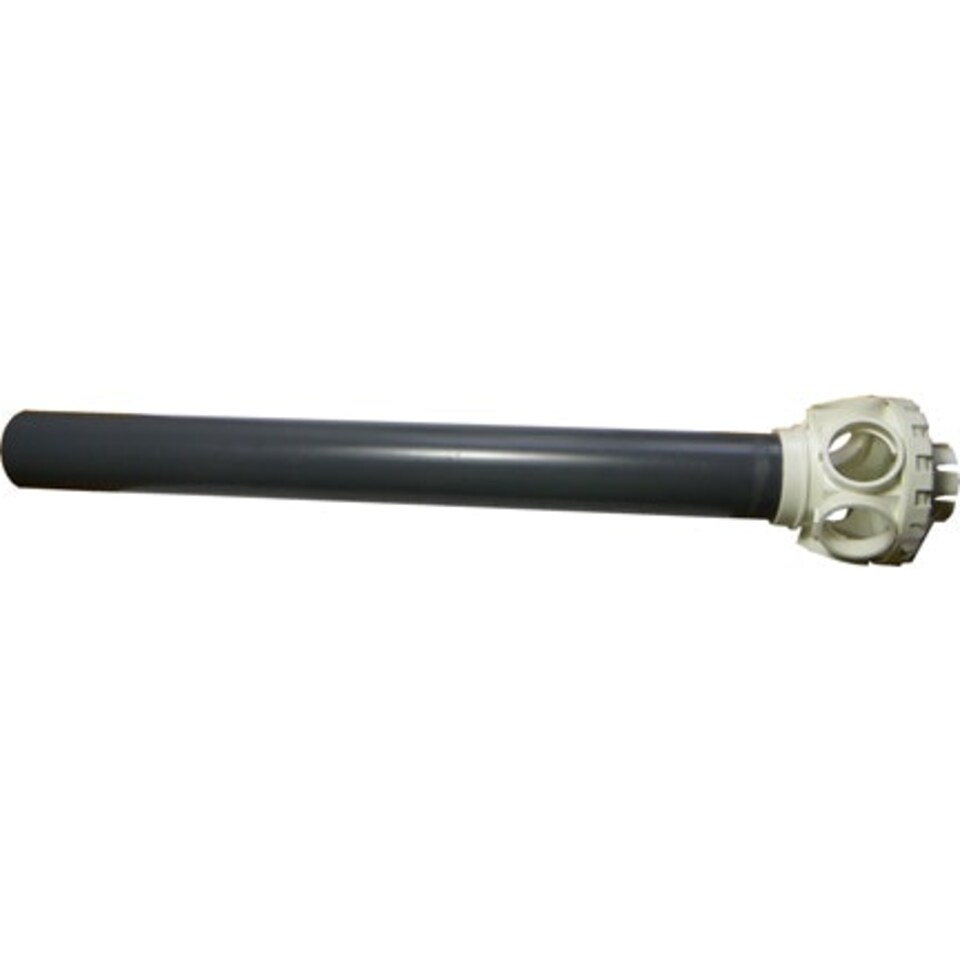image 1 of Plastica Centre Pipe and Hub Clear Pro 19in