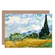 image 1 of Van Gogh Wheat Field With Cypresses Fine Art Greeting Card
